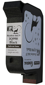 General IQ990 Black Solvent Ink Cartridge
